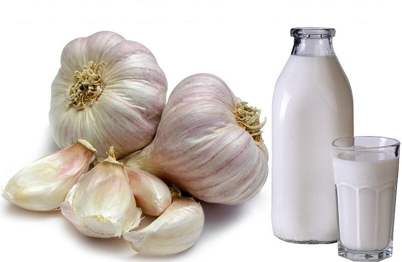 Ajo con leche